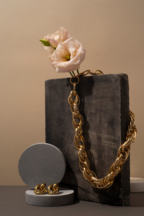 22 Ayar Altın Zincir Bileklik